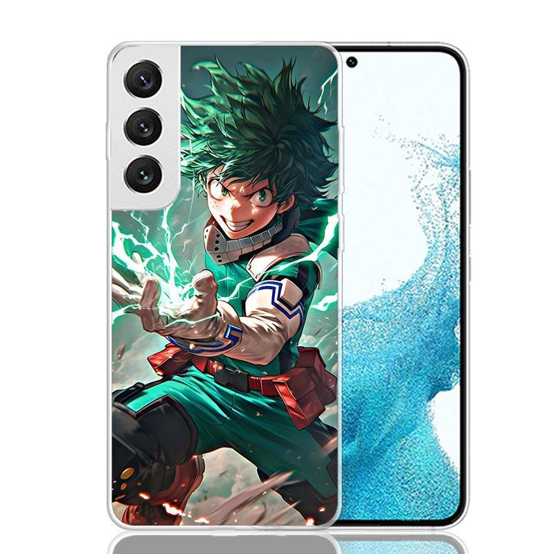 Midoriya Izuku Deku MHA My Hero Phone Case For Samsung Galaxy S26 S25 Edge S24 S23 FE S22 Ultra S21 Plus S20 + Fundas Cover Coqu