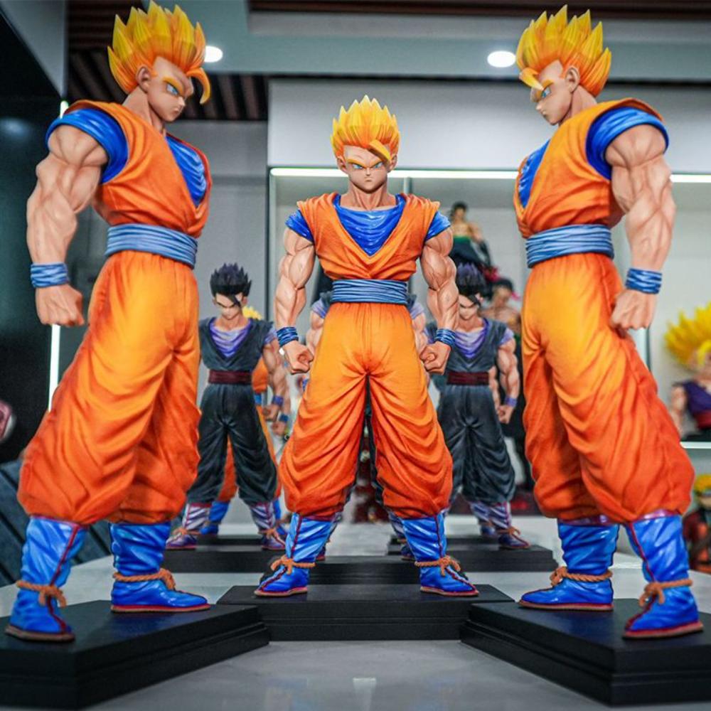 31cm JT Studio Super Saiyan 2 Mysterious Gohan Figure Dragon Ballz Figure Combat  Mode OrnamentAnime Model Figure Toys Gifts
