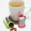 Tea Strainer Food Grade Rust-proof Stainless Steel Hanging On Cup Style Tea Infuser With Handle for Home