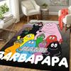 Custom 1Pc Barbapapa Adventure Rug Office Carpet Indoor Outdoor Entrance Doormat Nonslip Soft And Comfortable Living Room D9153