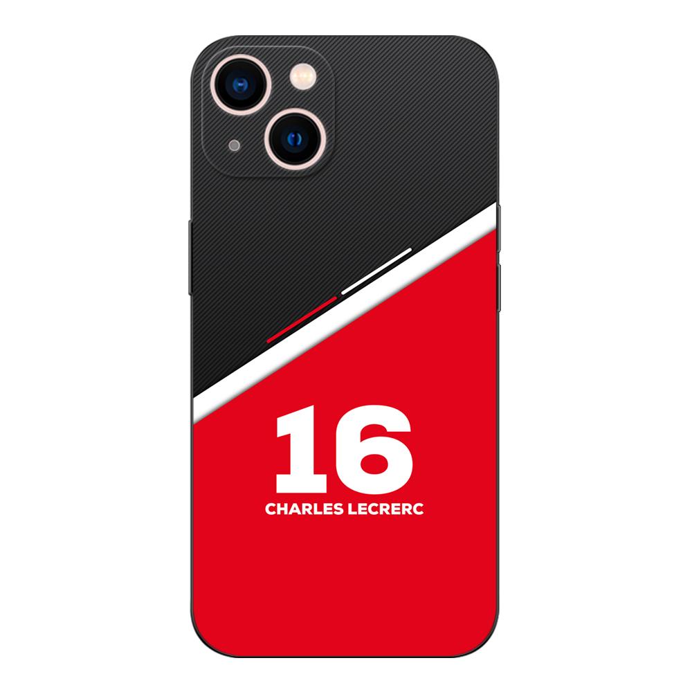 Black Tpu Case For Vivo Y21 Y51A 2021 Y21S Y33S Y51 2020 Y51S Y53s 4G Y72 5G Back Cover Charles Leclerc 16