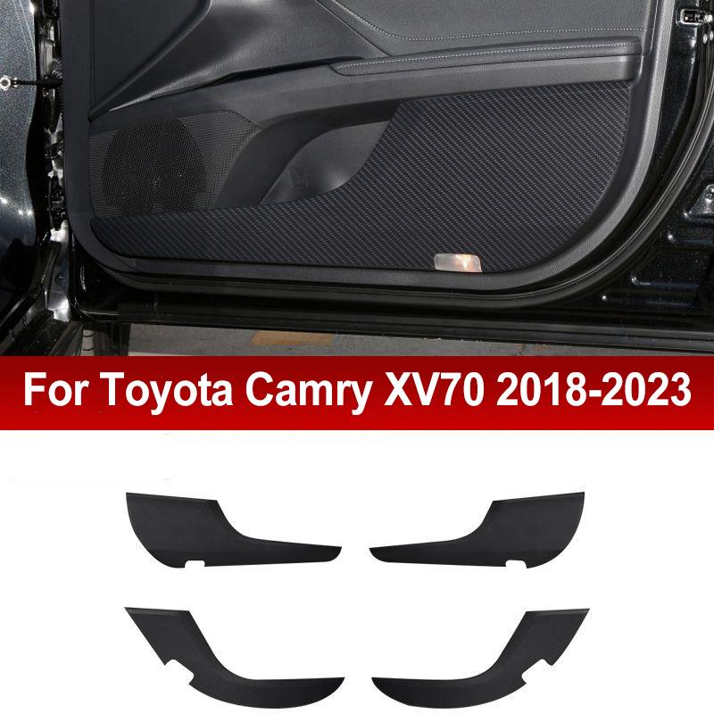 For Toyota Camry XV50 XV70 XV80 2012-2025 2024 Car Door Anti-Kick Pad Anti Dirt Mat Protection Sticker Auto Accessories