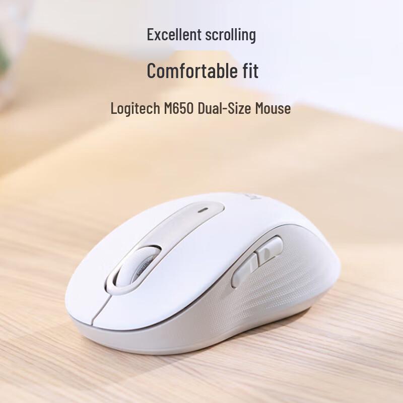 Logitech M650 Wireless Bluetooth Dual-Mode Silent Mouse