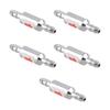 5Pcs 1 Way Check Valve Stainless Steel CO2 Check Valve for Fish Tank Aquarium Zone Generators