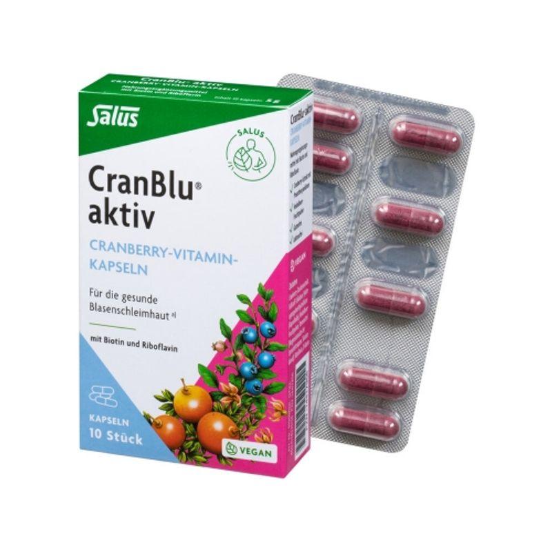 

Salus Cranberry Blueberry Vitamin 10 Capsules