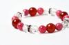 Love Fulfillment and Good Luck Bracelet Inca and Quartz Natural Stone Bracelet Good Luck with Business and Luck Improvement Heart Chakra Doubles