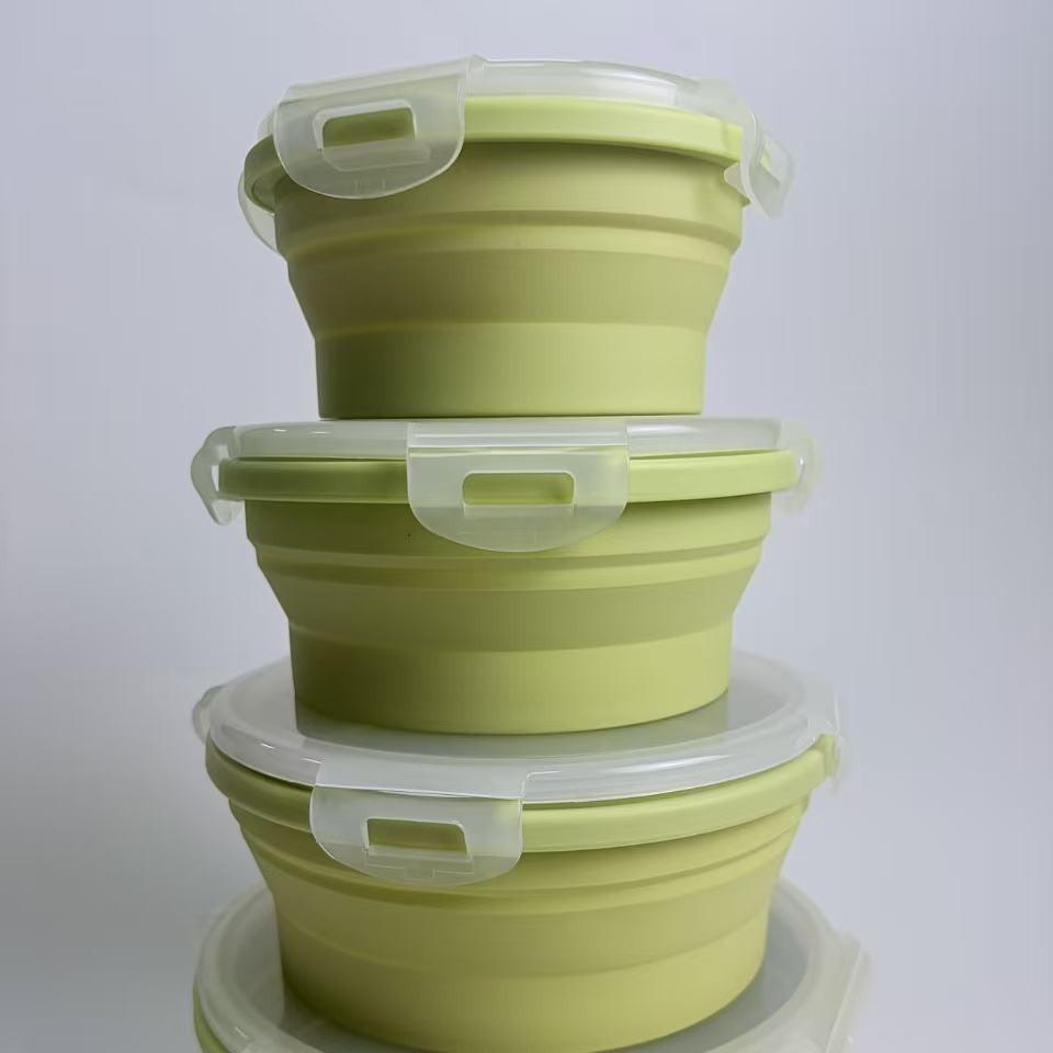 Pet folding dog food outdoor dog food portable dog bowl travel food basin