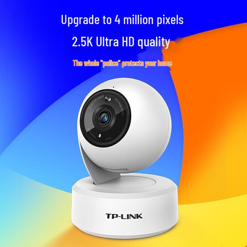 TP-LINK 4MP Full-Color Night Vision PTZ Wi-Fi Security Camera CN plug (adapter included)