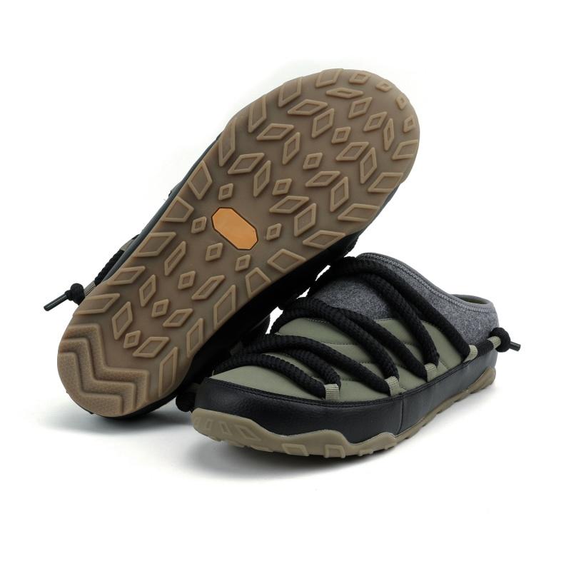 Fashion High Quality Casual Leather Shoes Men Fashion Designer Round Toe Shoes Summer Flat Outdoor Antiskid Slippers 2025 New Arrivals