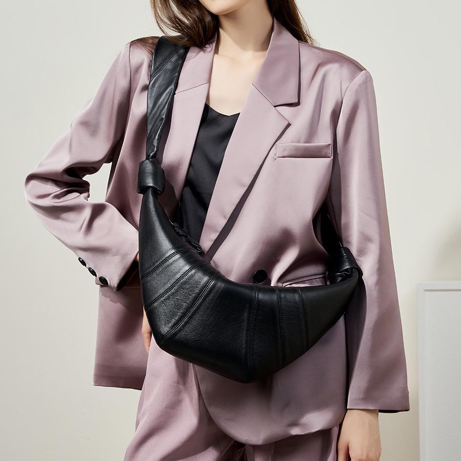 Torba typu croissant dla dojeżdżających do pracy, nowa, wszechstronna, damska torba na ramię/listonoszka