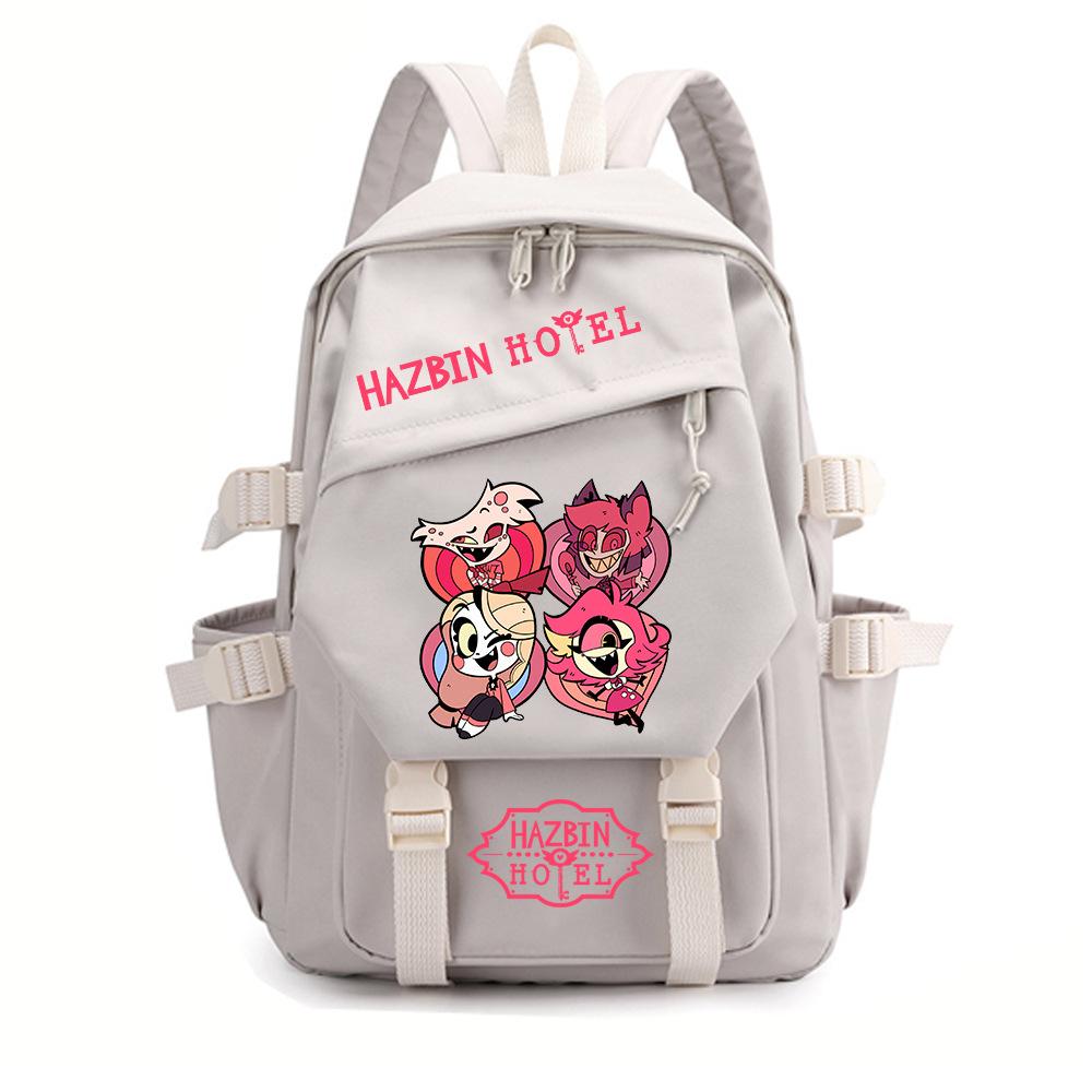Hazbin Hotel Anime Cosplay Rugzak Studenten Schooltas Cartoon Boekentas Laptop Reizen Rugzak Buiten Kinderen Cadeaus