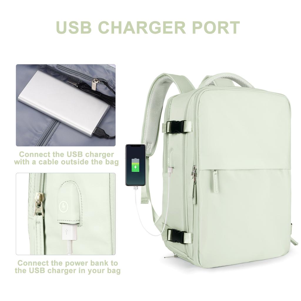 Personal Item Travel Backpack Cabin Bag Airline 45X36X20 Approved Carry On Backpack Water-Repellent Luggage Backpack