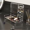 Elegant Metal Jewelry Stand with Tray Stylish Jewelry Stand Organizers Display Rack for Modern Home Accessory Storage