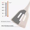3Pcs Heat Resistant Non-Stick Spatula Wooden Handle Cooking Turner Spatula  Home Cooking