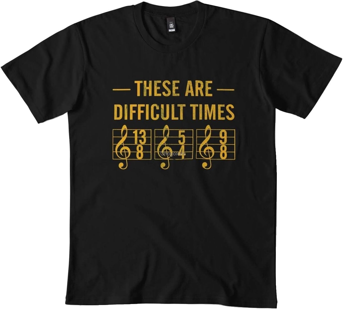 These are Difficult Times t-Shirt DMN2 t-Shirt DMN2 Black L чёрный