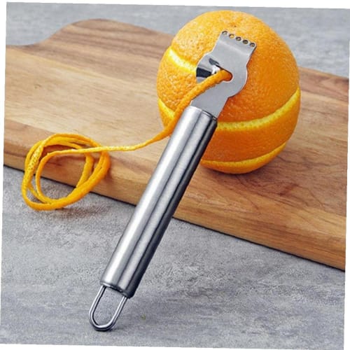 Stainless Steel Lemon Peeler, Easy to Use for Citrus Fruits, Peeling Bar, Kitchen Goods