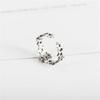 New Arrival Popular Retro Star 925 Sterling Silver Jewelry Creative Hollow Stars Personality Simple Opening Rings TYB008