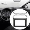 9 Inch Head Unit Panel Radio Dash Kit for Volkswagen 2014, Car Stereo Navigation Fascia Interior Upgrade with Mounting Brackets Screws, Center Console