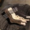 European Goods Followed By Thickened English Numeric Socks Internet Celebrity Chen Tai Trendy Sports Socks