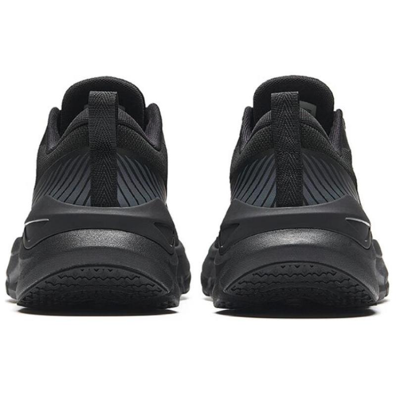 Anta Cushioning Low-Top Running Shoes Men's Black Sneakers 112437718-1