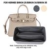 Popular Women's Makeup Organizer Felt Cloth Insert Bag Multi-functional Travel Cosmetic Bag Fit H-birkin25 30 35 Liner Bag