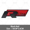 RUNTB1 VW 2026 Hot 3D Metal R Line Logo Rline Car Emblem Badge Sticker Trunk Decals For Volkswagen Polo Passat Sagitar Magotan Jetta Be