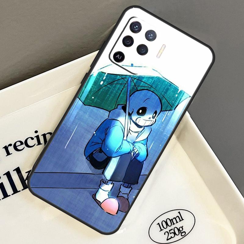 Game Undertale Sans For Oppo A17 A15 A16 A18 A94 A74 A54 A38 A58 A78 A98 A40 A60 A80 A76 A96 A57 A77 A5 Pro Case