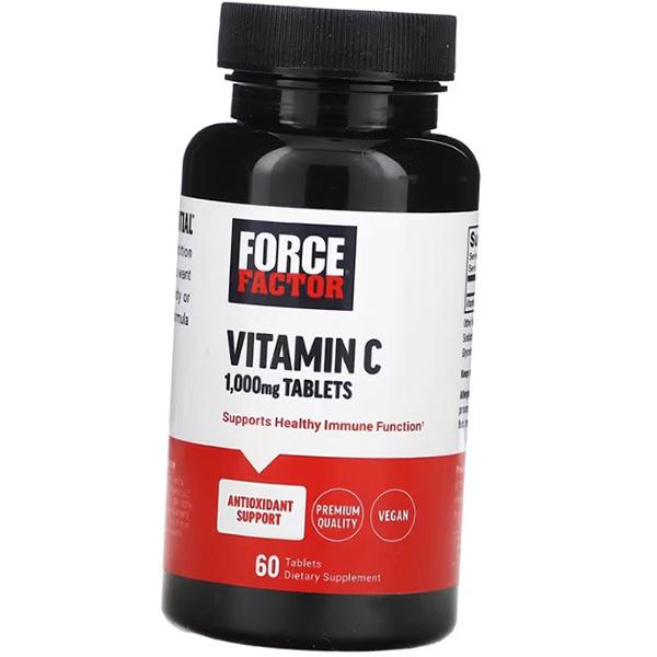 

Витамин С, Vitamin C 1000, Force Factor 60таб (36641005) 60tab
