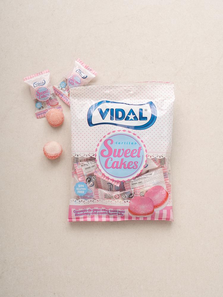 Сладкая фруктовая желейная конфета в форме торта 66 г 1ea