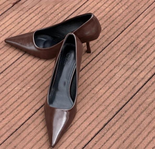 

Fashion New Women Sexy High Heels Burgundy Nude Pumps Stripper Stiletto Heels Glossy Leather Wedding Bridal Quality Red Shoes 39