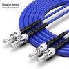 Zhongtianhengke Armored Indoor Telecom-Grade Single-Mode Dual-Core Fiber Optic Patch Cord