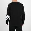 Puma Big Logo Long Sleeve Casual T-Shirt Men Tops Black 845979-01