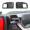 Inner Door Handle Bowl Cover Trim Accessories for Jeep Wrangler JK 2Door 2011-17