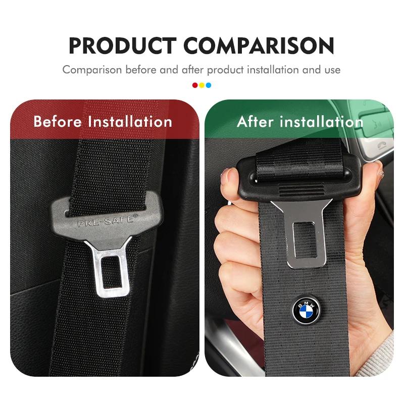 2025 Hot Car Seat Belt Spacing Limit Stop Buckle Clip Retainer Button For BMW G30 G20 M3 M5 E91 E92 E93 E36 E70 X3 X4 X5 X1 E39