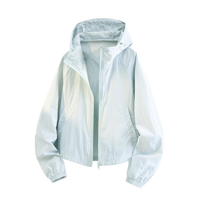 Spring and summer UPF10 outdoor skin sunscreen clothing women's mountaineering windproof ultraviolet sunscreen clothing jacket quick-drying and breath