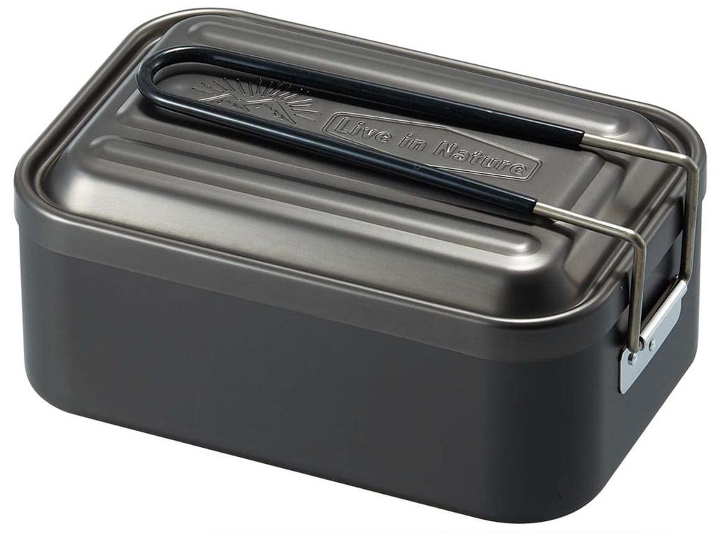 Skater Aluminum Mess Tin Set LIVE NATURE (Deep Type) 5-Piece AFTM8HS-A