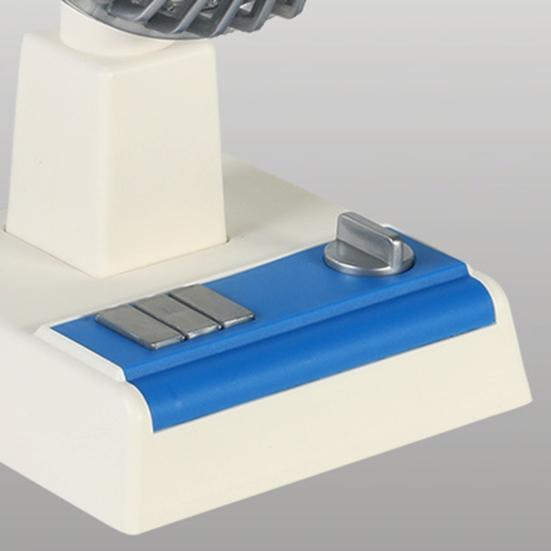 Vintage Desk Fan Adjustable Speed USB Rechargeable Summer Cooling Fan Strong Wind Quiet Portable Outdoor Travel Personal Fan