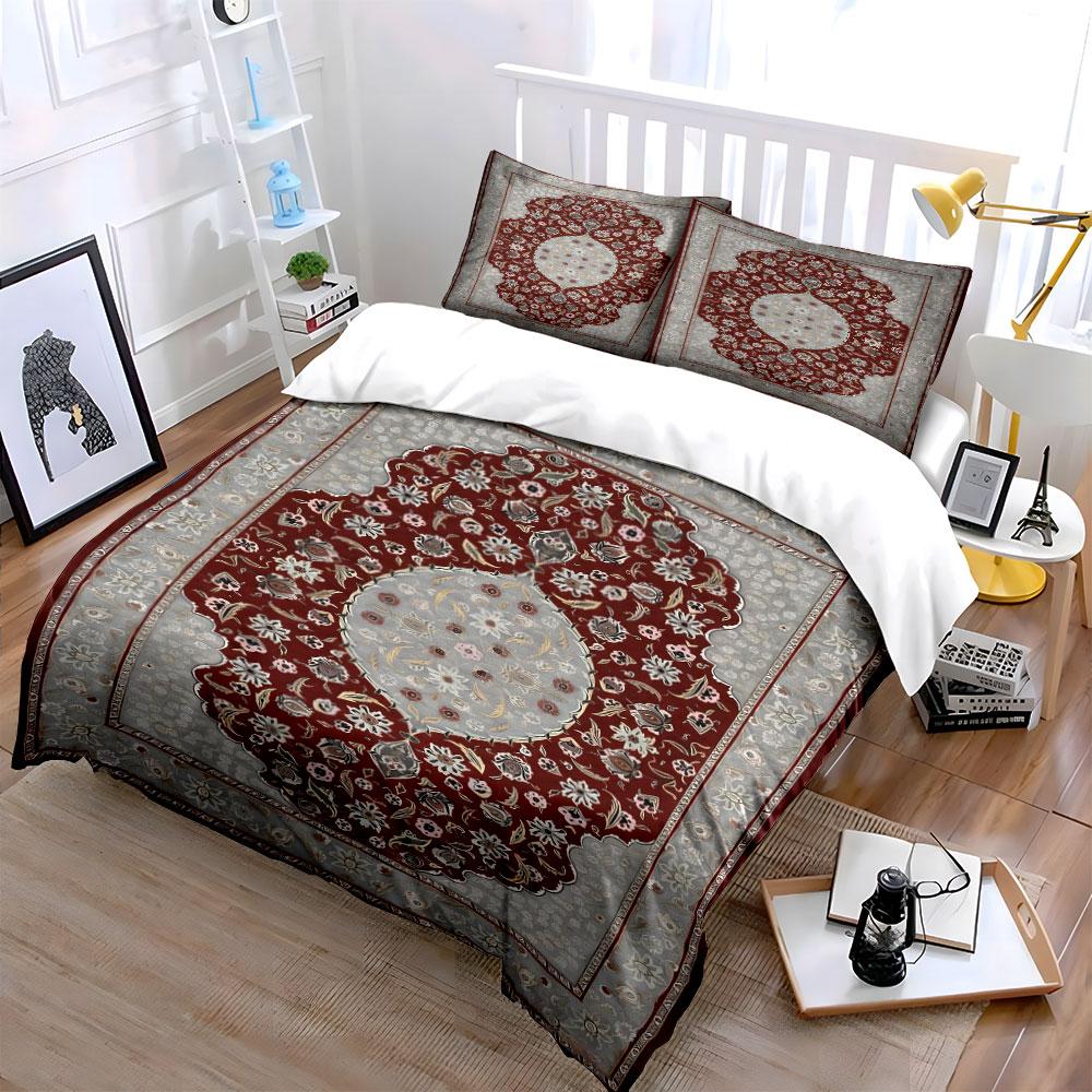 Floral Medallion with Vines. Bedding Sets Duvet Cover Sets Duvet Covers Pillowcases(1* Duvet Cover 2* Pillowcases Without Duvet Insert)