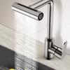 360° Rotating Stainless Steel Waterfall Kitchen Faucet, Mixer Faucet for Hot and Cold Water Sink