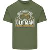 An Old Unisex With a Fishing Rod FisherUnisex Unisexs Light Cotton TShirt