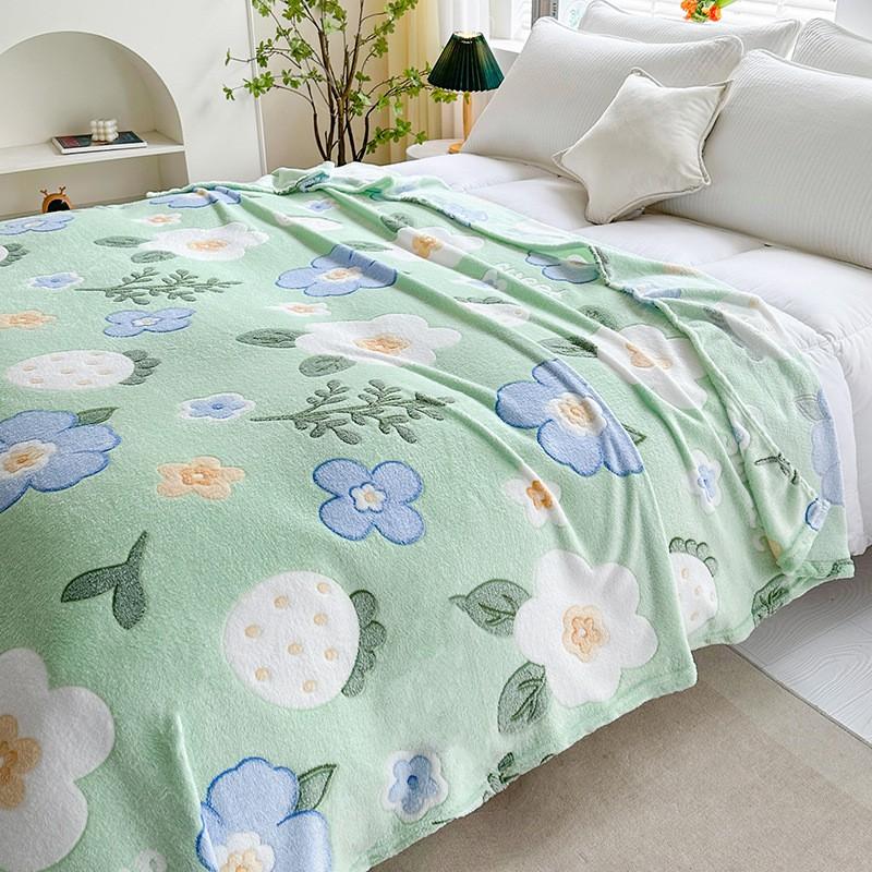 Flannel Fleece Blanket Thick Warm Throw Couch Bed All Season Gift