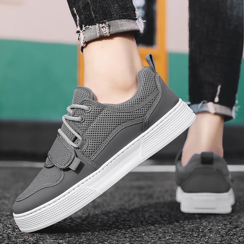 39-44 Pantofi de modă albi pentru bărbați Adidași Casual cu platformă de lux Designer Tênis Masculino Pantofi de exterior pentru studenți pentru băiat