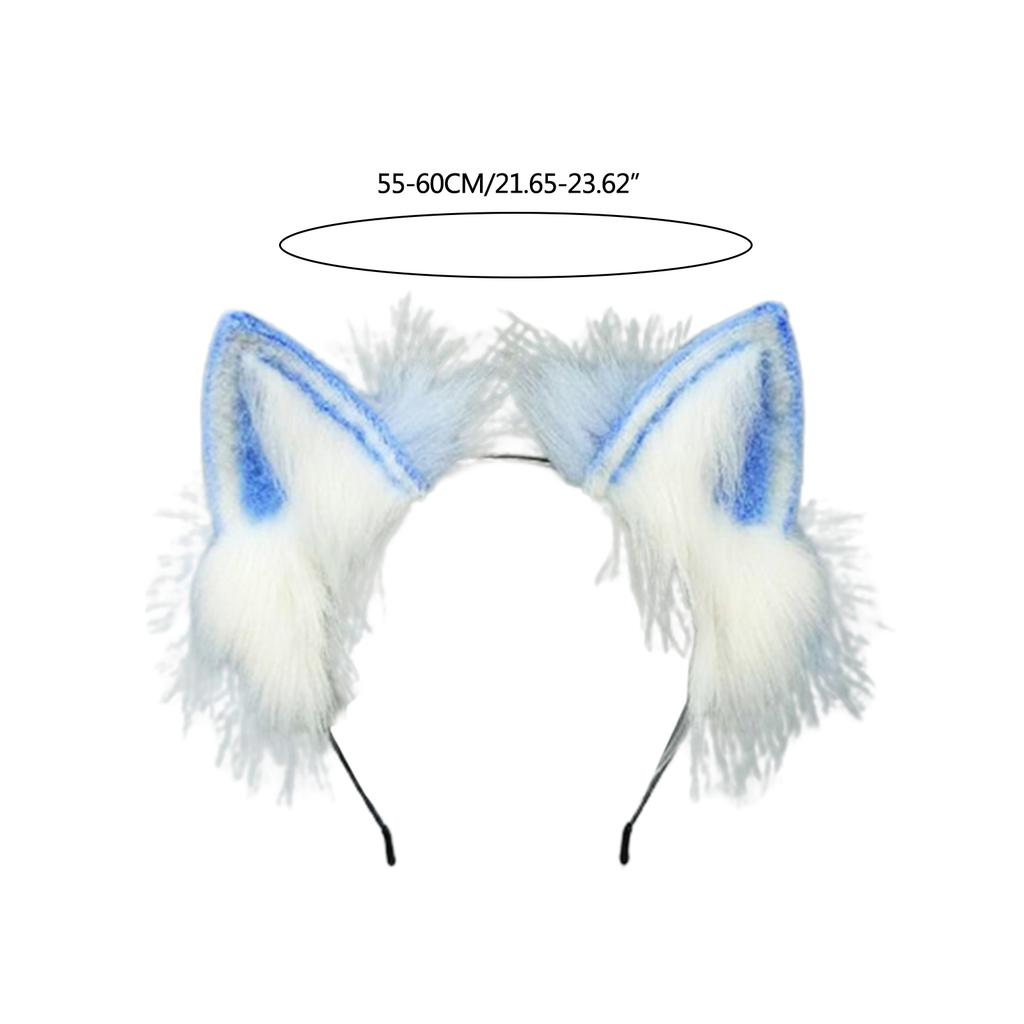 Women Hair Hoop Anime Maid Cosplay Headband Lace Flower Headwear Hair Accessory Ribbon Bow Hairband for Girls