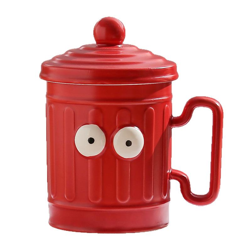 Funny Mug with Lid Birthday Gift Cup Souvenir Office Ceramic Cup Home High Value Man