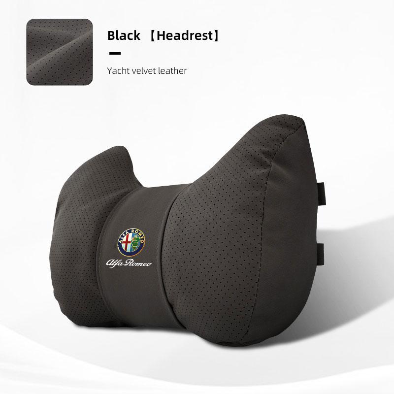

2026 Горячий Альфа Ромео Высококачественная Кожаная Подушка-Подголовник для Автомобильного Сиденья с Пеной Памяти для Комфорта Шеи для Alfa Romeo 4C 159 166 Spider Giulia G