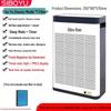 Formaldehyde-Removing Air Purifier & Odor Eliminator with Negative Ion for Home, Bedroom, Bathroom, Toilet, and Pet Areas