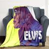 Elvis Presley Blanket Soft Warm Cozy Suitable For Office Bed Office Chair For All Occasions Stylish Decor Gift For Travel Home Birthdays