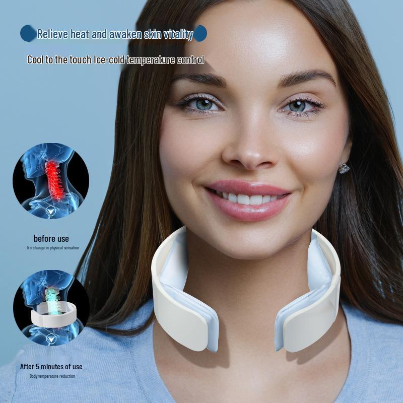 Cross-Border Cooling Neck Pillow: Summer Heat Relief with Ice Pack - Hot Seller