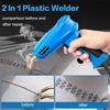 H50 Multi-Color Plastic Welder Set: Car Bumper Repair Gun & Nails - EU/US Standard
