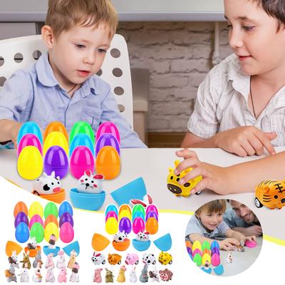 Brinquedos de ovos de Páscoa, 20 ovos de Páscoa, brinquedos divertidos de jardim de infância para crianças de Páscoa, brinquedos diferentes de ovos de Páscoa, jogo de busca de ovos de Páscoa, 1 CAIXA